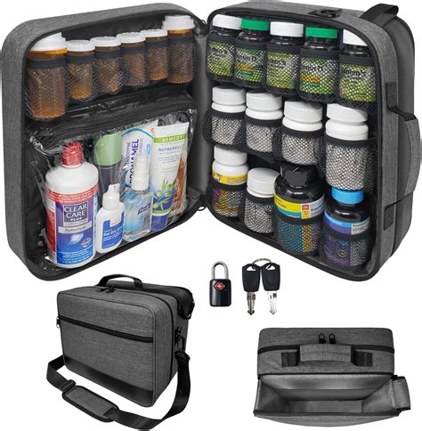 Amazon.com: StarPlus2 Extra-Large 2-Compartment Modular Pill Bottle ...