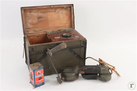 ratisbon's | Wehrmacht light morse machine "ZG6 01" with + WW1 German ...