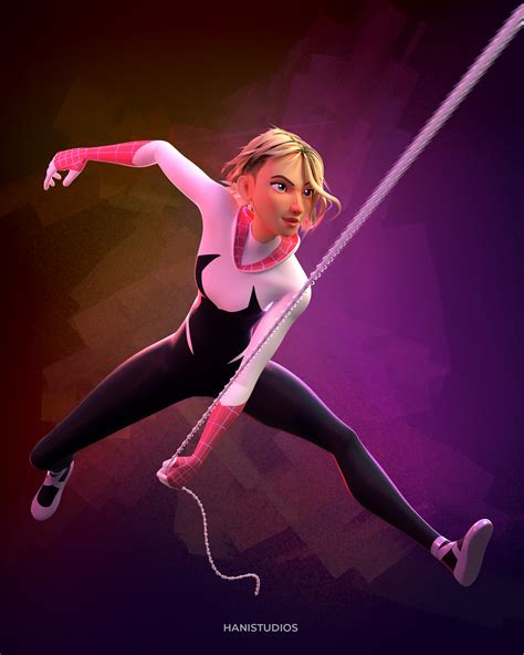 ArtStation - Spider Gwen | Fan art