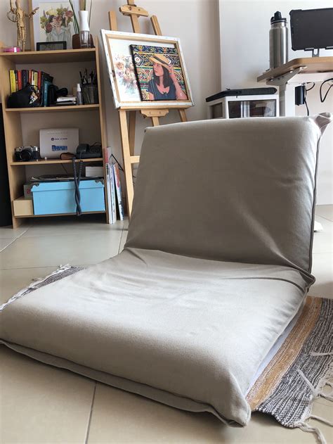 Muji Floor chair / Legless Chair, Furniture & Home Living, Furniture ...