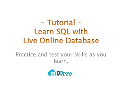 Image result for Learn SQL Online Database