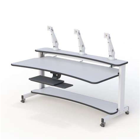 Image result for Three Monitor Computer Stations