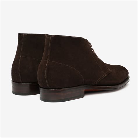 Unlined Chukka boot - Bitter Choco - Rui Last - MTO – Bridlen