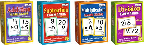 Buy Creative’s Math Flash Cards Combo Pack - Addition, Subtraction ...