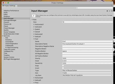 Image result for Unity Input Manager 2D