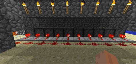 Image result for Minecraft Piston Bridge Tutorial