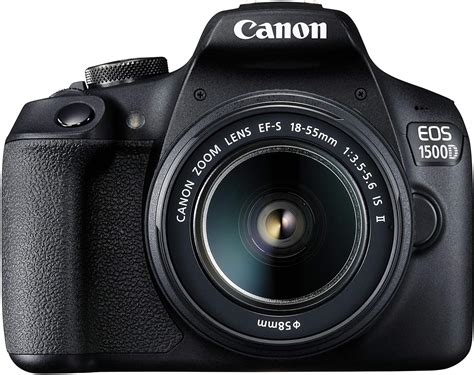 Buy Canon EOS 1500D 24.1MP Digital SLR Camera (Black) With EF S18-55 IS ...