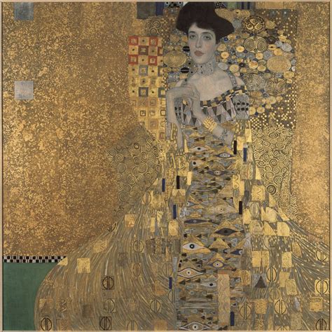 Adele Portrait By Klimt
