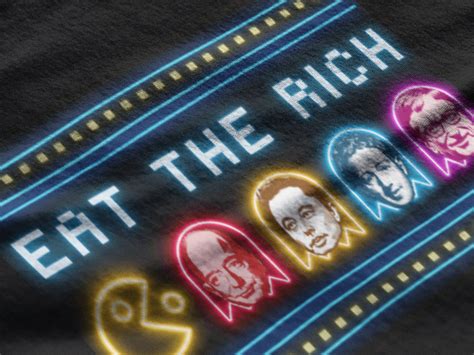 Eat the Rich Shirt Anti-capitalist Shirt Gamer Tee Socialist Shirt - Etsy
