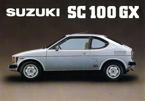 Suzuki SC 100 GX brochure