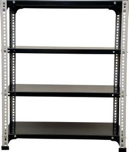 Mil-Nil PRIME CRC SHEET 4 Shelf 24 Gauge Slotted Angle Rack (36x30x18 ...