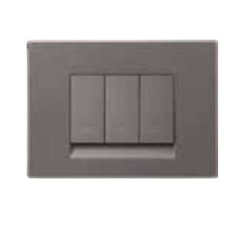 Buy Mahaveer Mountain Grey Switch Board Pack of (2) Online at Low ...