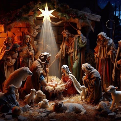 Image result for Nativity Scene