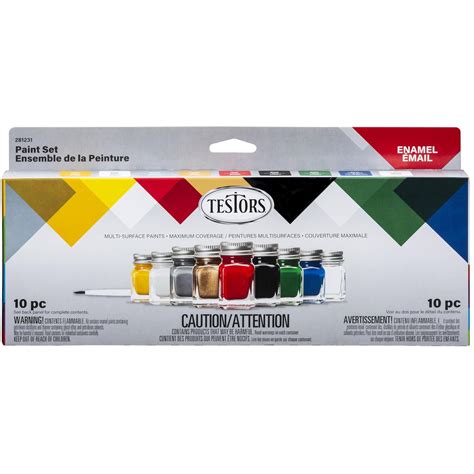 Buy Testors Promotional Enamel Paint Set Online at Low Prices in India ...