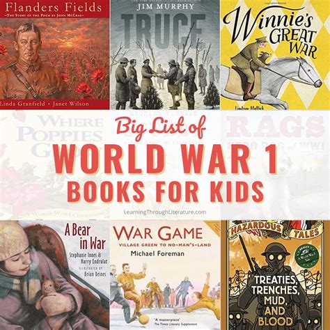 Best World War 1 Books for Kids - Learning Through Literature®