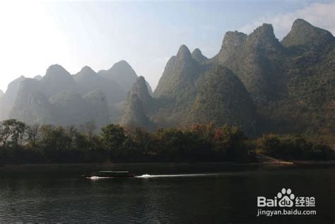 日出时的桂林山水，第一次理解了浮光跃金