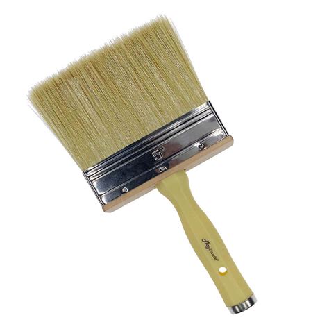 Deck Stain Brush 5 inch Shed Fence Block Paint Brush with Screwed ...