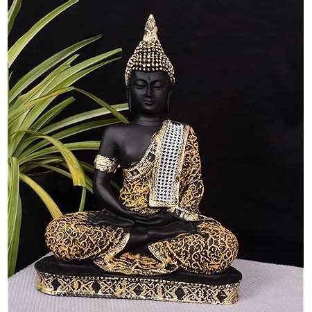 Buy Mishtienterprises 9 inch Gautam Buddha Meditating Statue showpiece ...