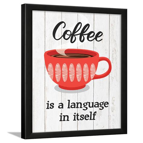 Chaka Chaundh - Coffee Quotes Wall Frames - Kitchen Quotes wall frames ...
