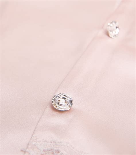 MANITO Pink Silk Lace-Trim Luella Pyjama Set | Harrods IN