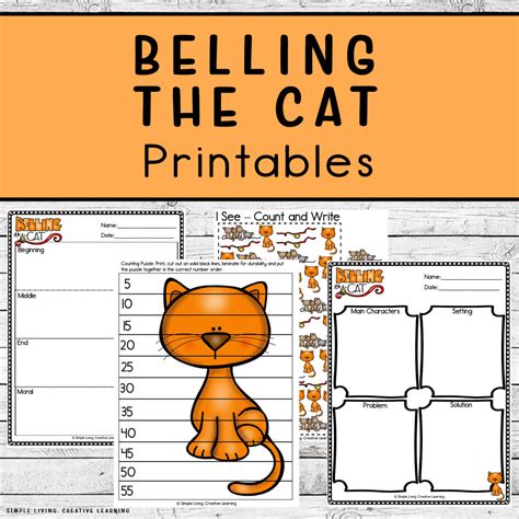Aesop's Fables Printables: Belling The Cat Printables, 48% OFF