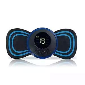 BUYVIV Body Massager, Wireless Portable Neck Massager with 8 Modes & 19 ...