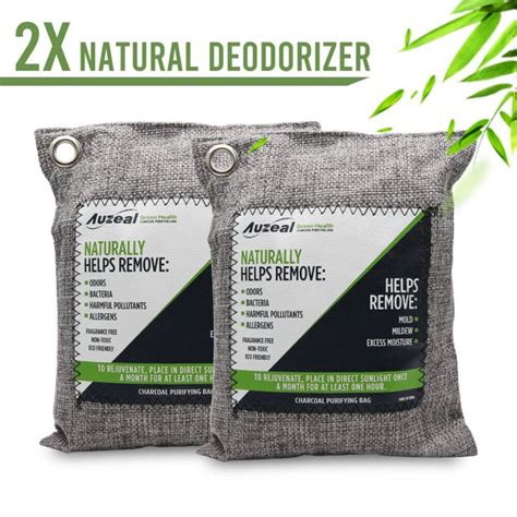 Air Purifying Bag Purifier Nature Fresh Charcoal Bamboo Mold Freshener 2 Bags - Walmart.com ...