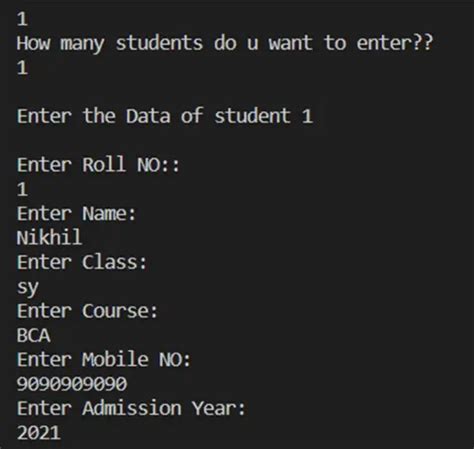 Image result for Student Management System C Program PDF