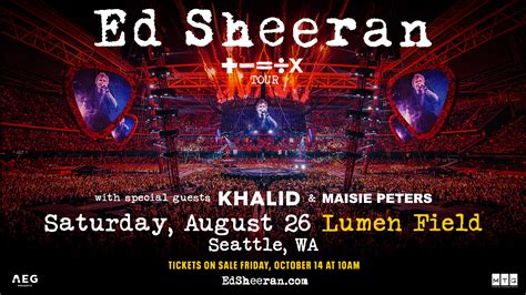 Lumen Field - Ed Sheeran Event