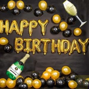 party assets Happy Birthday Decoration kit Price in India - Buy party ...
