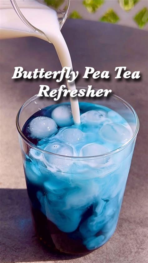 Best Butterfly Pea Tea Lemonade Recipe | Recipe | Lemonade tea recipe ...