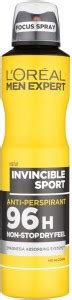 L'Oreal Paris Paris men Expert Invincible sport Anti perspirant 96 hour ...