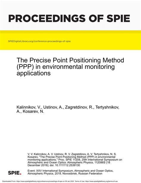 Precise Point Positioning 的图像结果