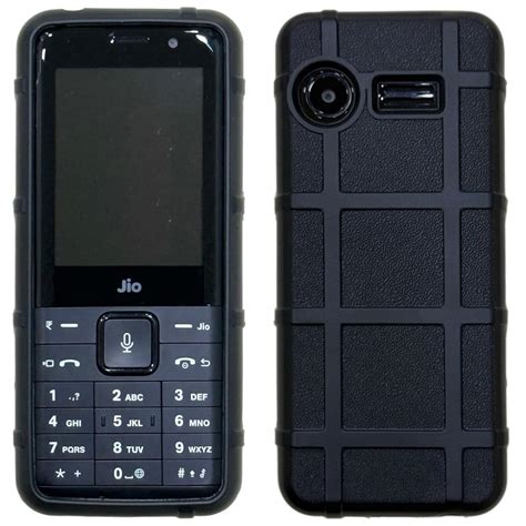 ZAOMA Premium Back Case TPU Cover Compatible for Jio Prima 2 4G Keypad ...