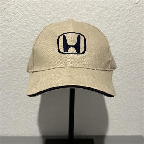 Honda Hat Cap Adult Size Beige Tan Adjustable Mens... - Depop