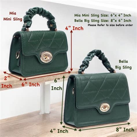 Dark Green Mia Bella Sling (Pack of two) – Pramadda Pure Luxury