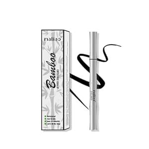Buy Maliao Bamboo Jet Black Liquid Eyeliner - Waterproof Precision for ...
