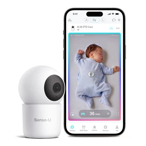 Sense-U ベビーモニター 使用シーン1