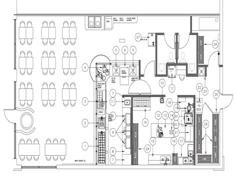 28+ Restaurant Kitchen Layout Dwg Background - Blog Wurld Home Design Info
