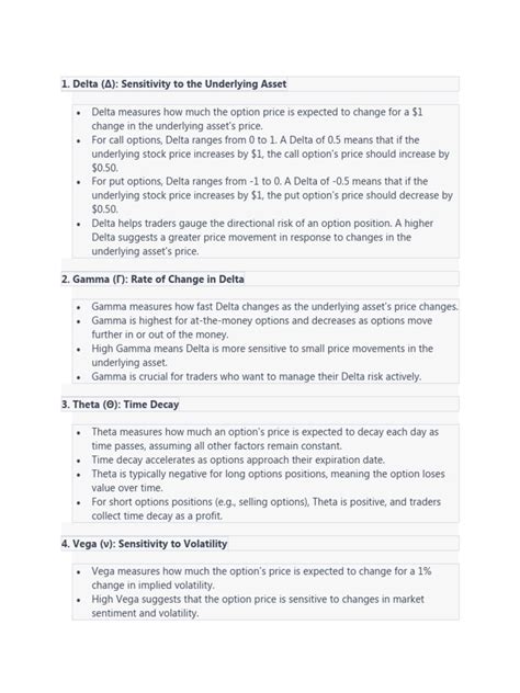 Image result for Options Greeks Explained