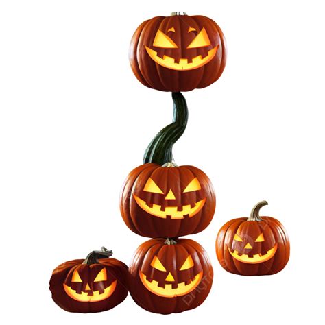 Set Of Jack O Lanterns Halloween Pumpkins, Jack O Lantern, Pumpkin ...
