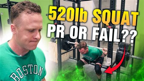 SQUAT PR OR SQUAT BUST?! | THE HEAVIEST WEIGHT I'VE EVER WALKED OUT ...