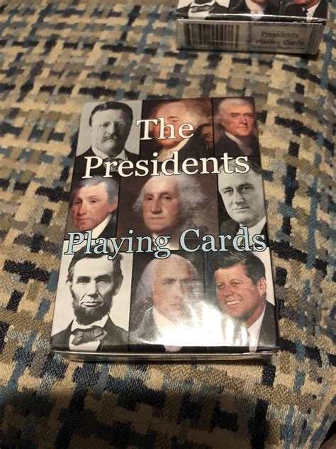 The Presidents Playing Cards Deck 45 Presidents USA Sealed Includes ...
