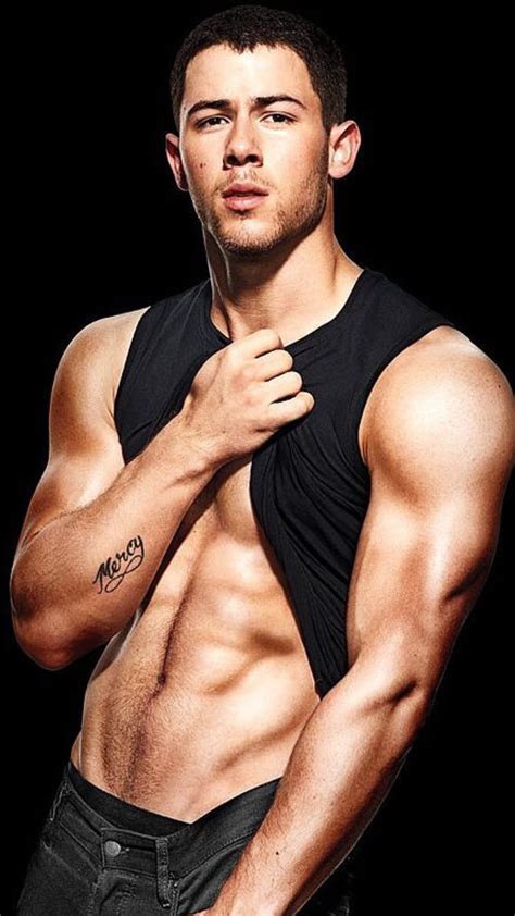 Nick Jonas Shirtless