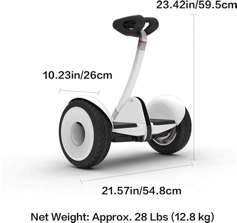 Buy Segway Ninebot S Smart Self-Balancing Electric Scooter, 1600W Motor ...
