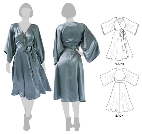 Image result for Wrap Dress Pattern