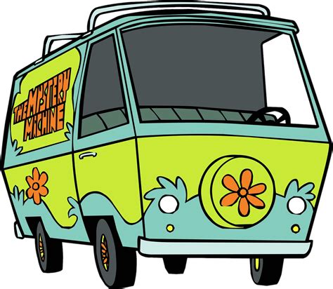 Scooby Doo Mystery Machine Clip Art