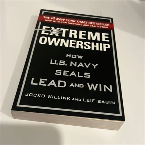 The Official Extreme Ownership Companion Workbook by Jocko Willink ...