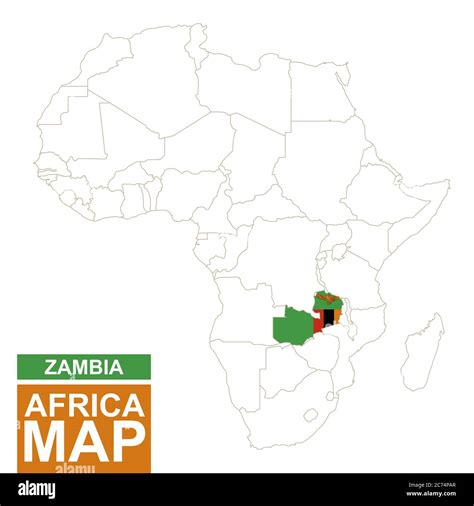 Zambia Map Of Africa About Zambia | Embassy Of The Republic Of Zambia