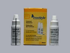 Image result for Abbott FreeStyle Control Solution